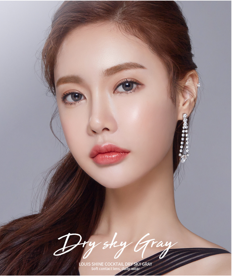 LensMe Cocktail Dry Sky Gray | 1 Month - STLook