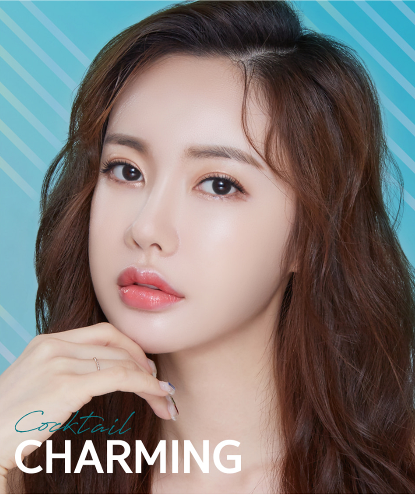 LensMe Cocktail Charming Gray | 1 Month - STLook