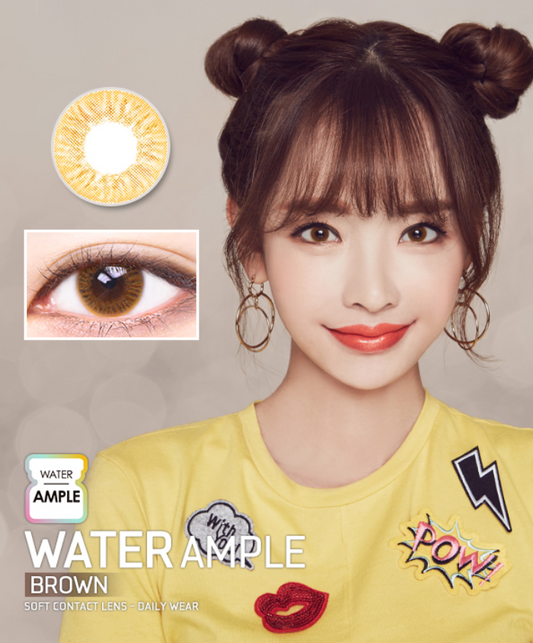 LensMe Water Ample Brown | 1 Month