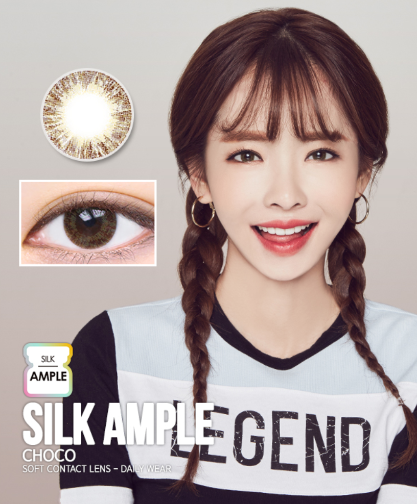 LensMe Silk Ample Choco | 1 Month