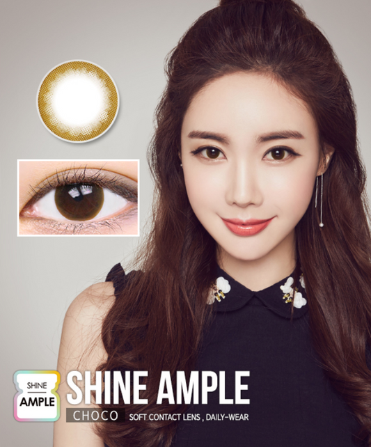 LensMe Shine Ample Choco | 1 Month