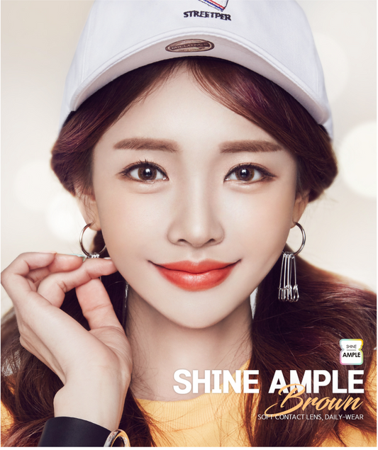 LensMe Shine Ample Brown | 1 Month