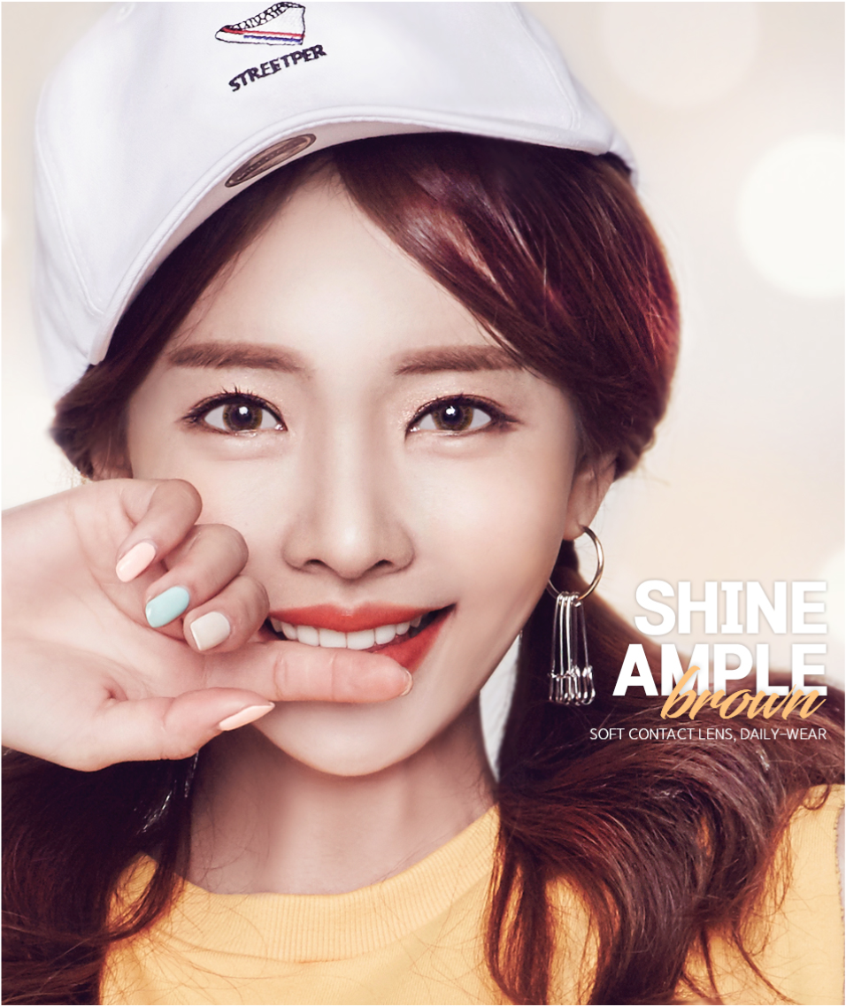LensMe Shine Ample Brown | 1 Month
