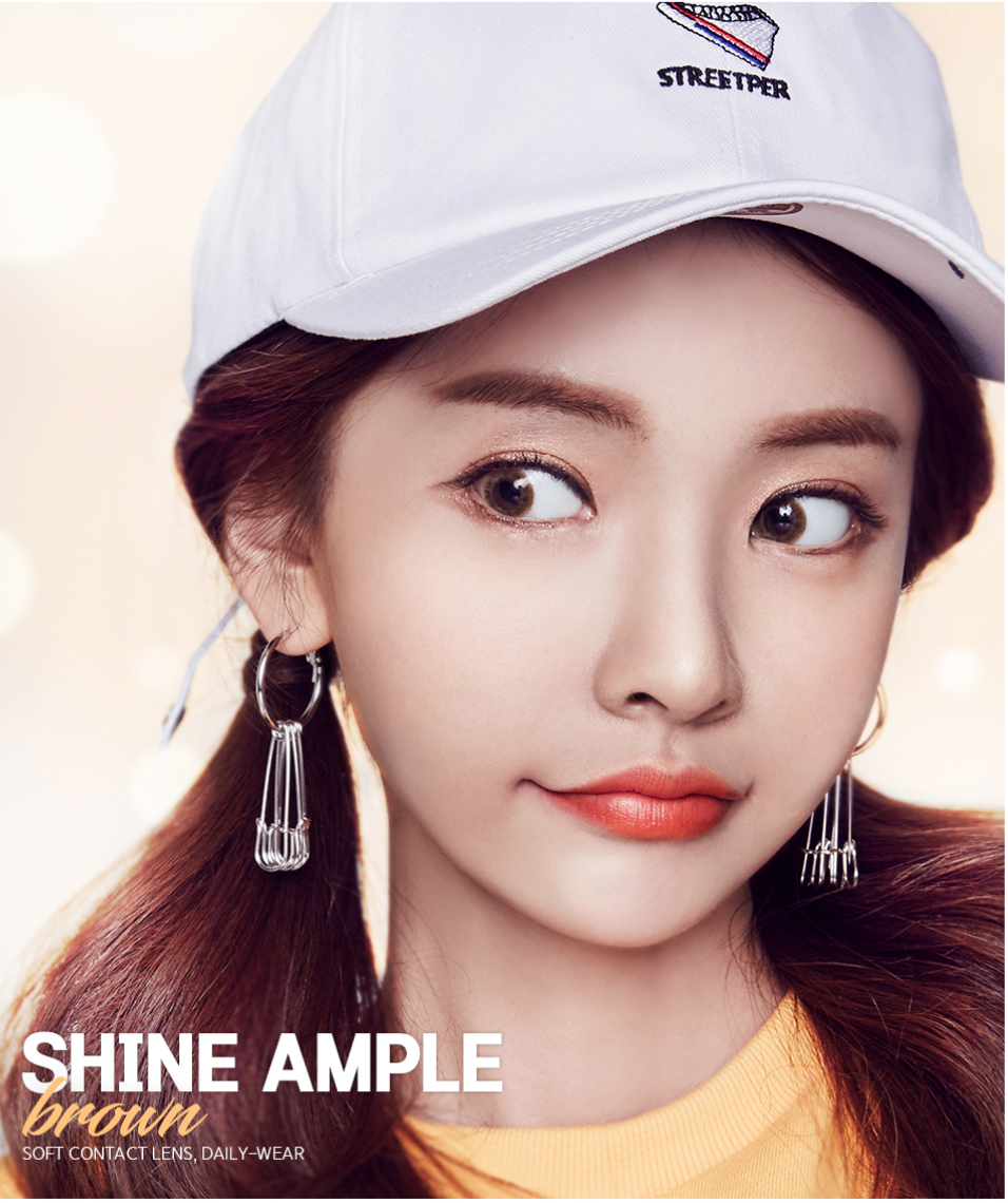 LensMe Shine Ample Brown | 1 Month