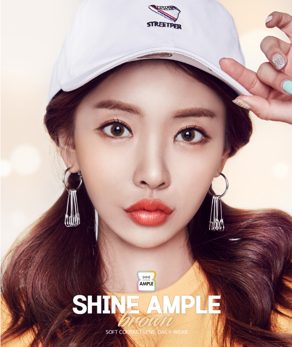 LensMe Shine Ample Brown | 1 Month