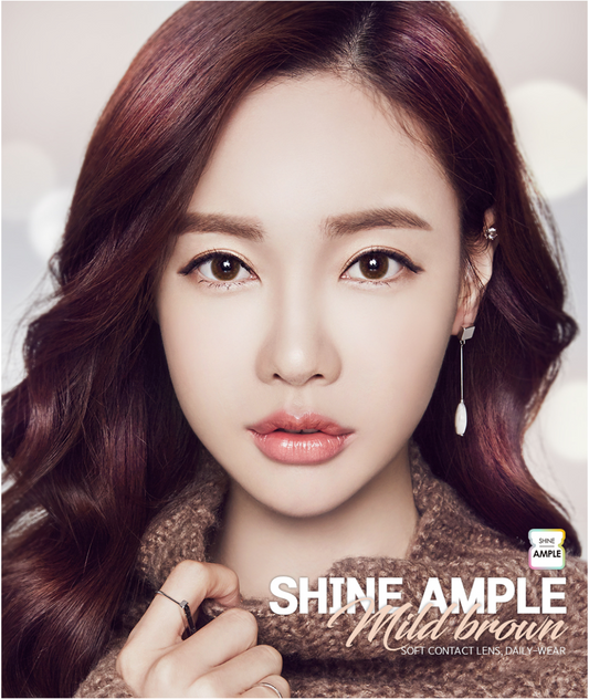LensMe Shine Ample Mild Brown | 1 Month
