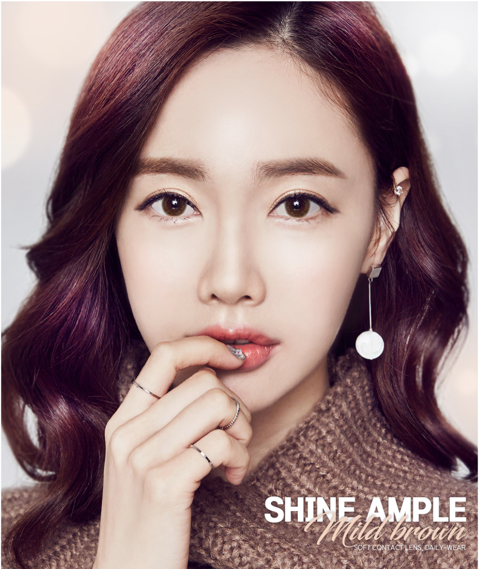 LensMe Shine Ample Mild Brown | 1 Month