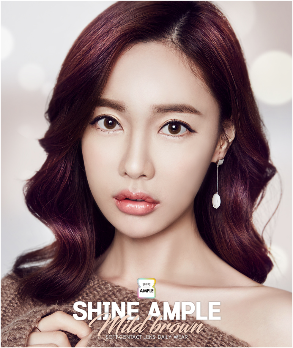LensMe Shine Ample Mild Brown | 1 Month