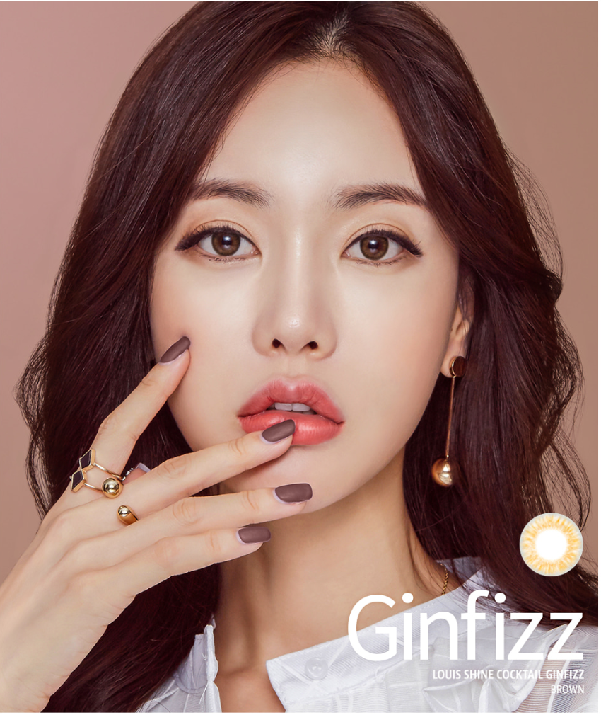 LensMe Cocktail Ginfizz Brown | 1 Month - STLook