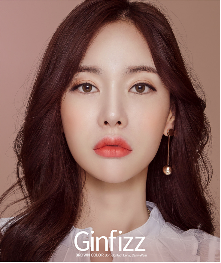 LensMe Cocktail Ginfizz Brown | 1 Month - STLook