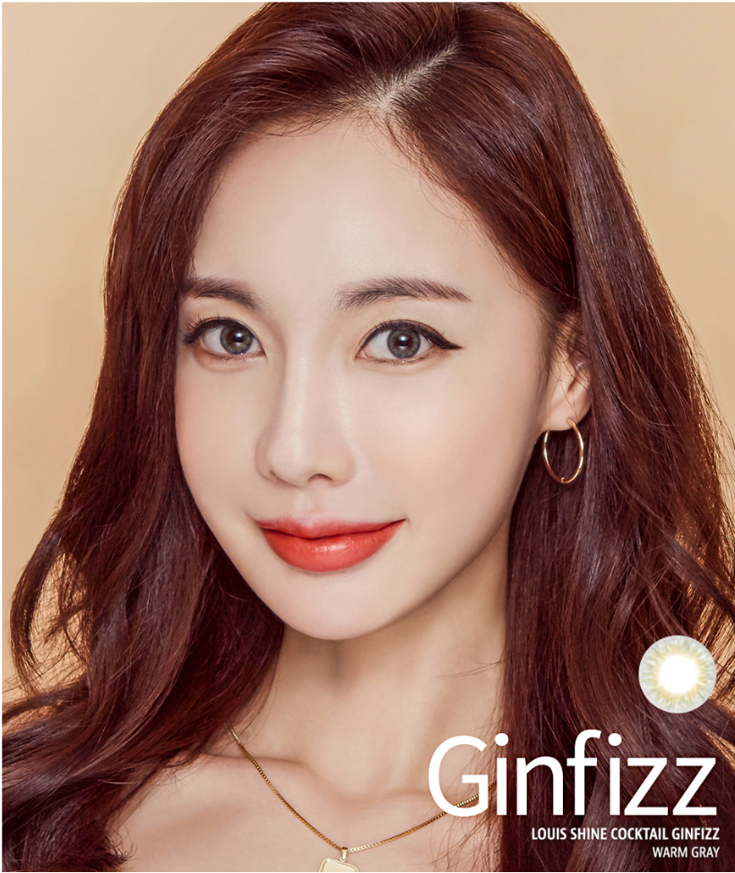 LensMe Cocktail Ginfizz Warm Gray | 1 Month - STLook