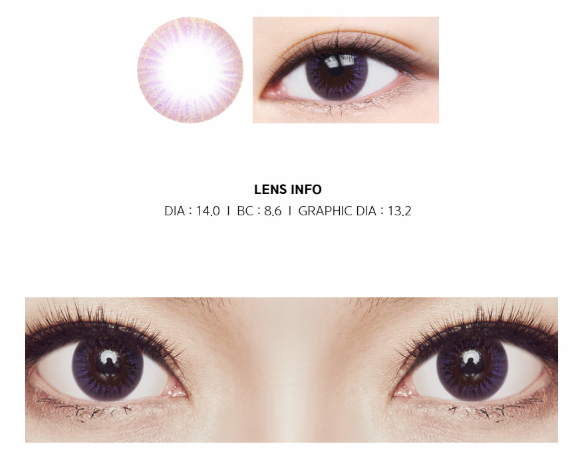 LensMe Mini Look 132 Violet | 1 Month