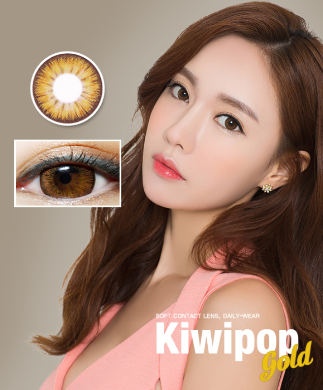 LensMe Kiwi Pop Gold Brown | 3-6 Months