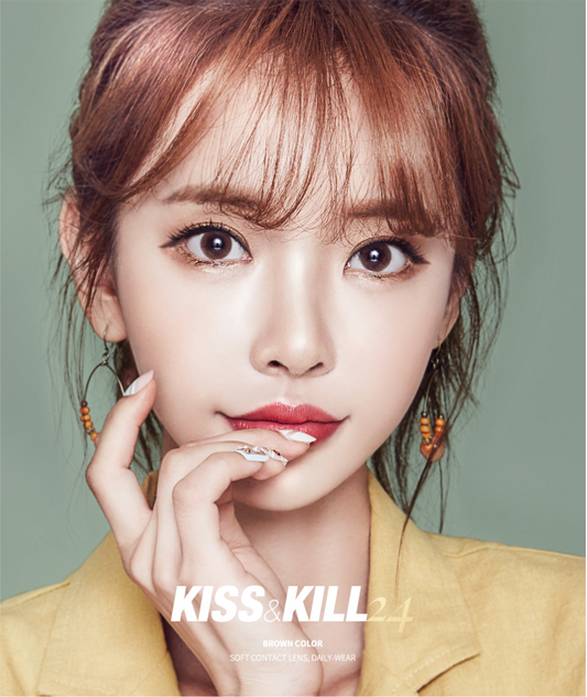 LensMe Kiss & Kill 24 Brown | 1 Month - STLook