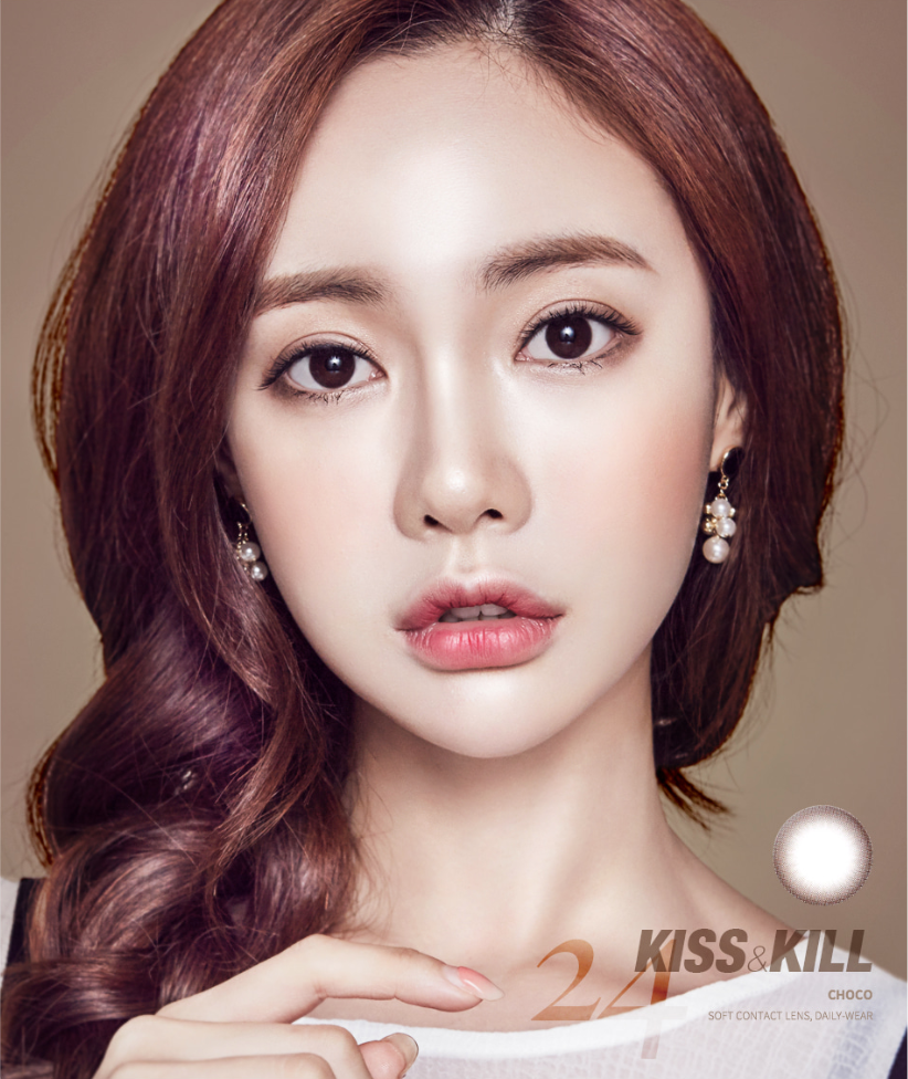 LensMe Kiss & Kill 24 Choco | 1 Month - STLook