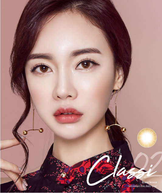 LensMe Classi Water Brown | 1 Month - STLook