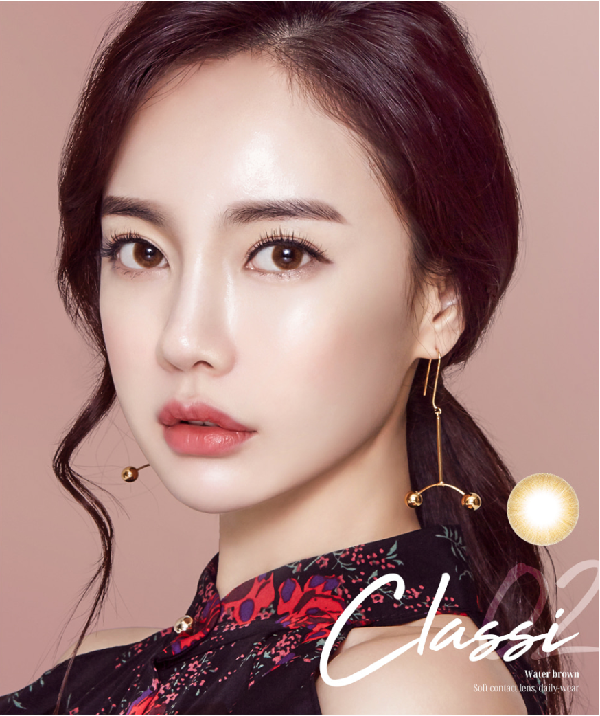 LensMe Classi Water Brown | 1 Month - STLook