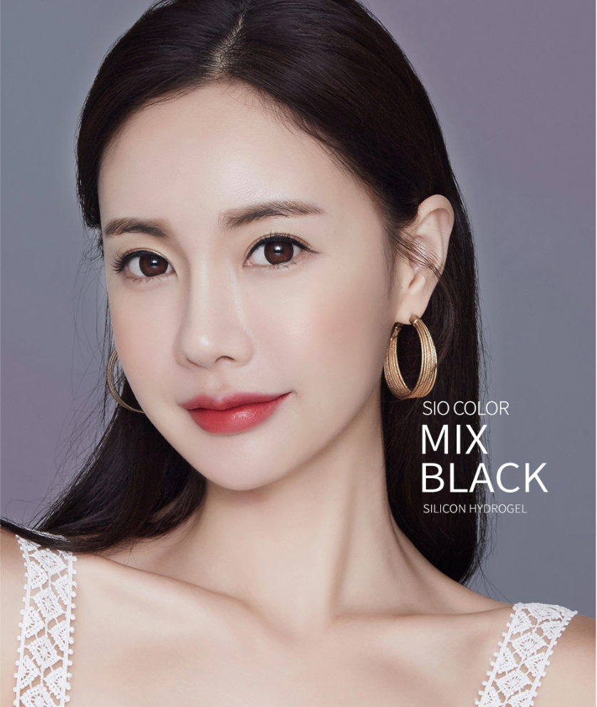 LensMe Sio Color MIX Black | 3-6 Months