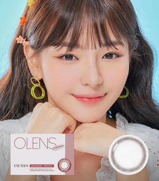 O-Lens Eyeteen Brown Choco | 1 Month - STLook