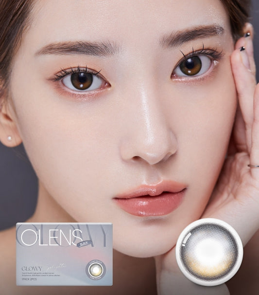 O-Lens Eyelighter Glowy Black | 1 Month