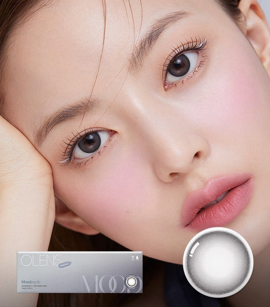 [Ready] O-Lens Mood Night Mood Gray | Daily 10 Pairs