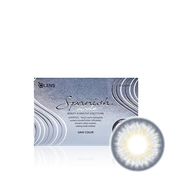 [Ready] O-Lens Spanish Circle Gray | 1 Month