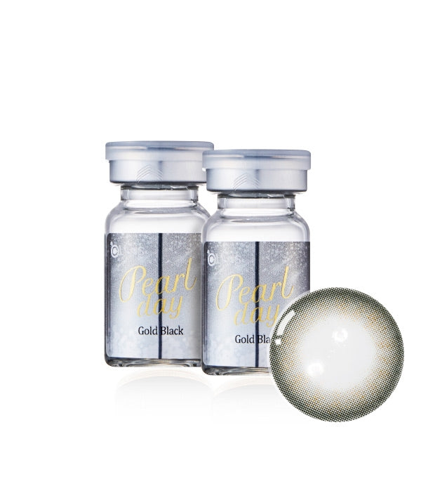 [Ready] O-Lens Pearl Day Gold Black | 3 - 6 Months
