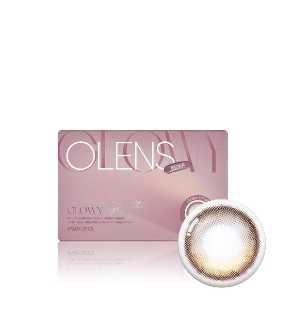 O-Lens Eyelighter Glowy Brown | 1 Month