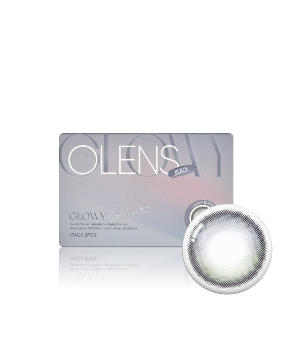 O-Lens Eyelighter Glowy Black | 1 Month