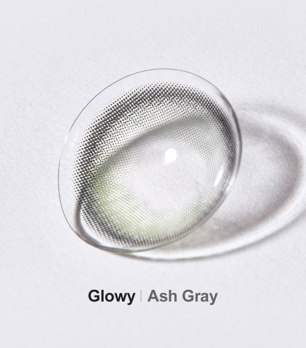 O-Lens Eyelighter Glowy Ash Gray | 1 Month