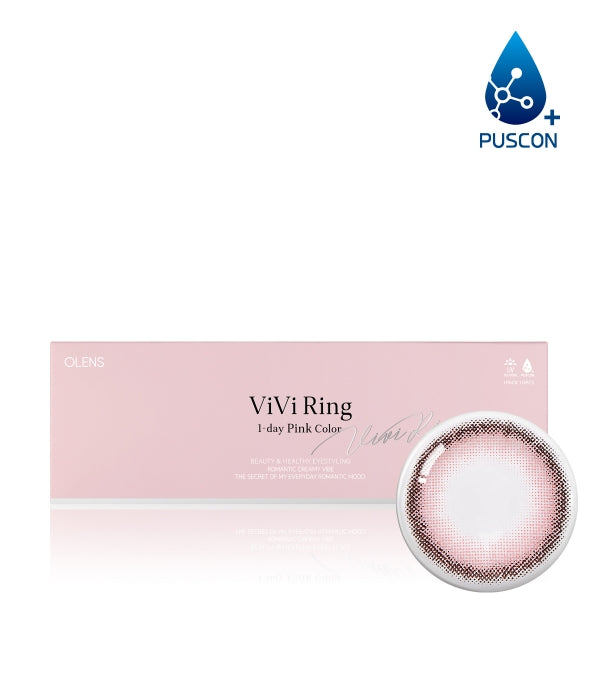 O-Lens Vivi Ring Pink | Daily 5 Pairs