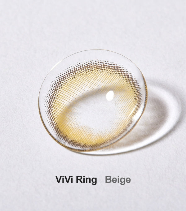 O-Lens Vivi Ring Beige | Daily 5 Pairs