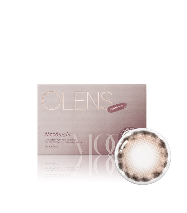 [Ready] O-Lens Mood Night Mood Brown  | 1 Month