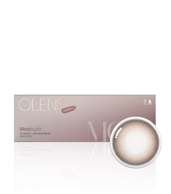 [Ready] O-Lens Mood Night Mood Brown | Daily 10 Pairs