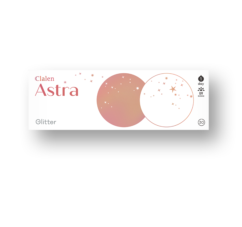 Clalen Iris 1Day Astra Glitter | Daily 15 Pairs