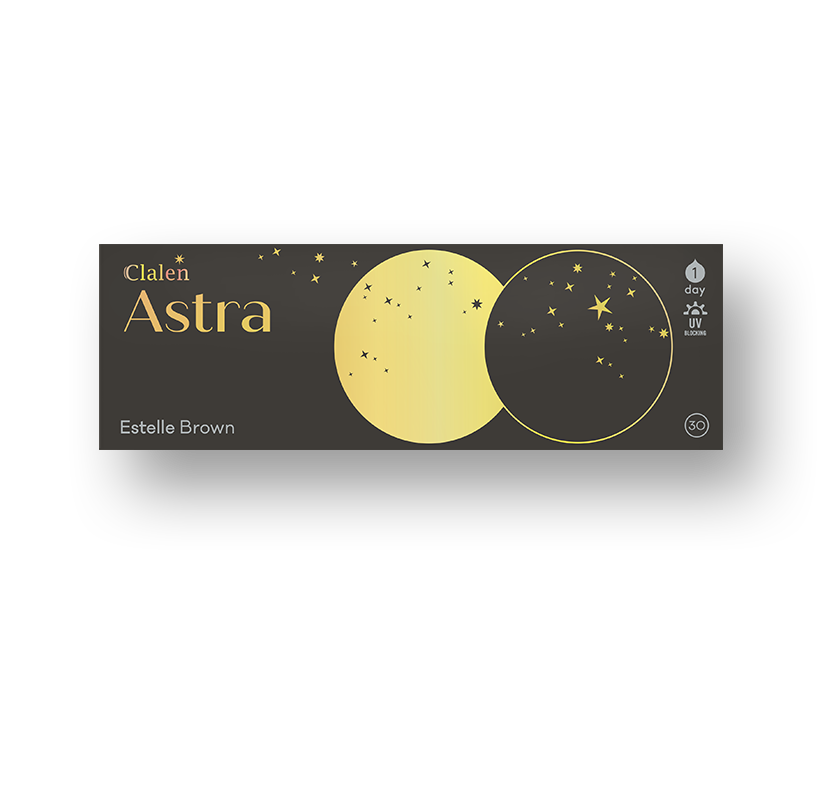 Clalen Iris 1Day Astra Estelle Brown | Daily 15 Pairs