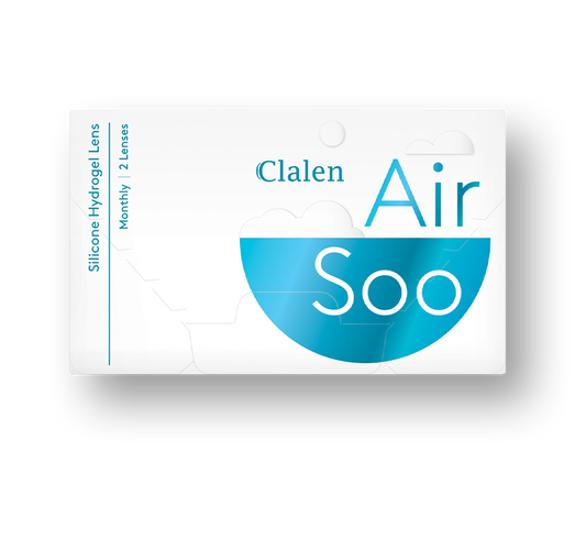 Clalen AirSoo | Clear Lens | 1 Month
