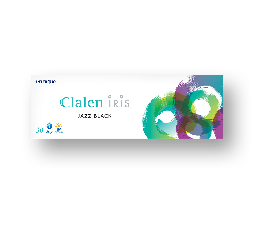 Clalen Iris 1Day Jazz Black | Daily 5 Pairs