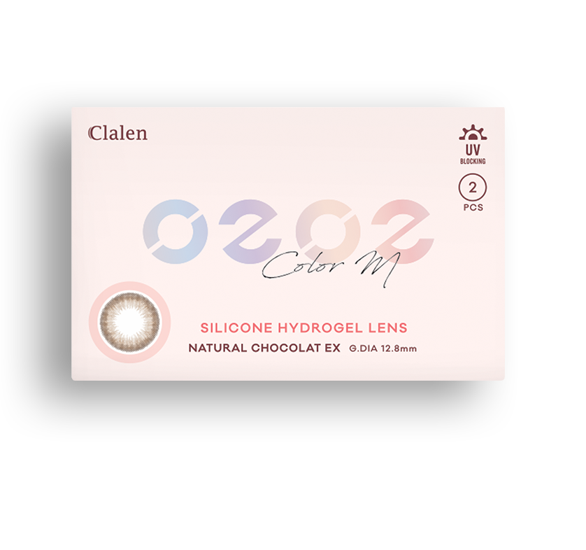 Clalen O2O2 Color M Natural Chocolat Ex | 1 Month