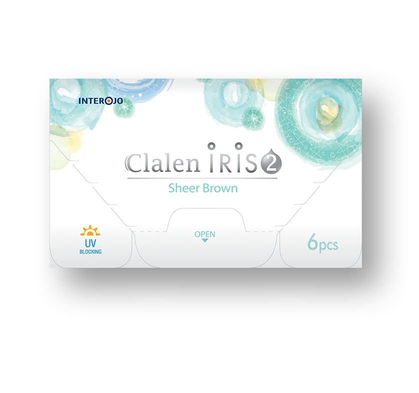 Clalen Iris 2 Sheer Brown | 2 Weeks