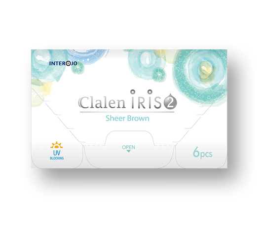 Clalen Iris 2 Sheer Brown | 2 Weeks