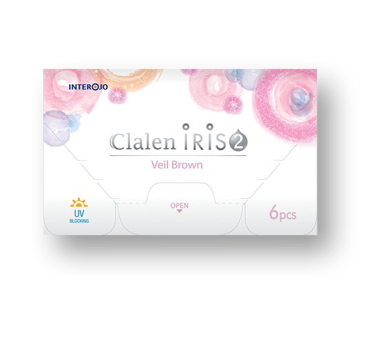 Clalen Iris 2 Veil Brown | 2 Weeks